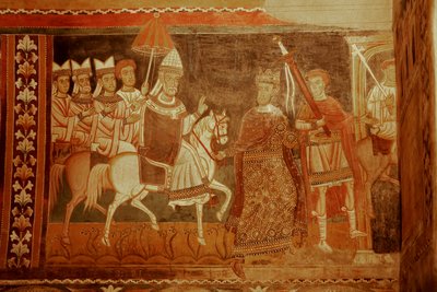 Pope Sylvester Returns: Scene from the Life of Emperor Constantine and St Sylvester by Unknown